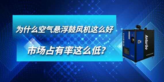 為什么空氣懸浮鼓風(fēng)機這么好，市場占有率這么低？